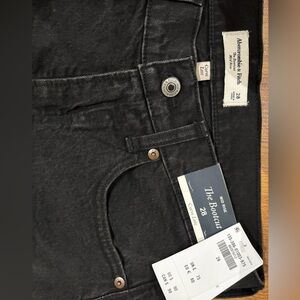 Abercrombie & Fitch Black curve love Bootcut Jeans